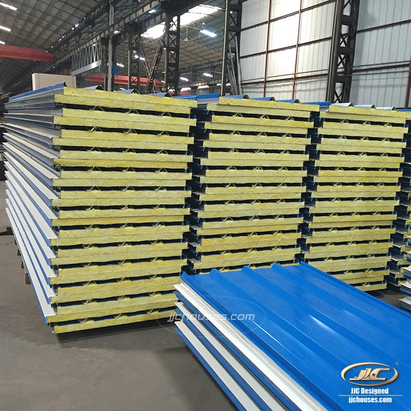 Rock wool pu house sandwich panels price,wall peru poland jordan turkey roof panel sandwich,insulation eps sandwich panels