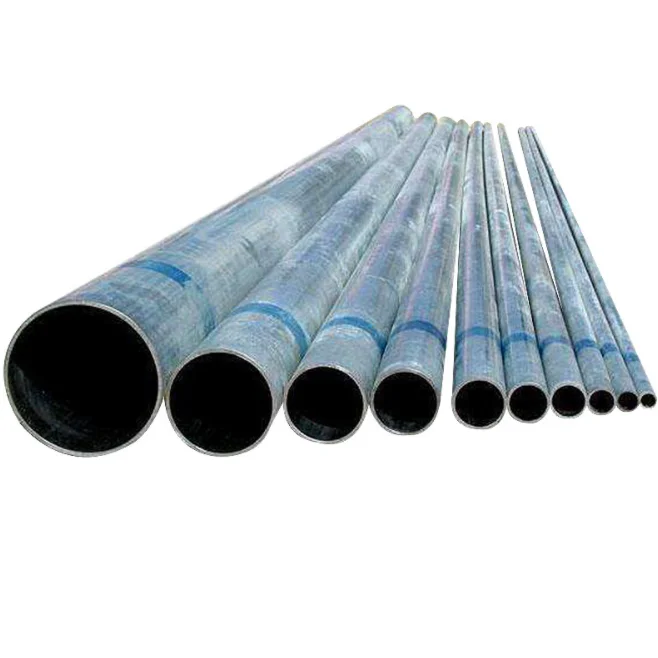 Ex-factory price supply galvanized steel pipe Q235B galvanized steel pipe price per meter