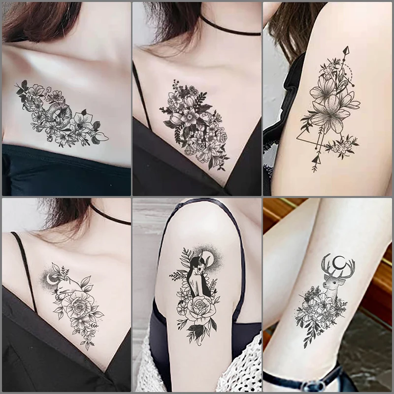 Hot Sell Body Tattoo Patch Markers Removable Tattoos Painting Art CUSTOM TATTOO TEMPORARY