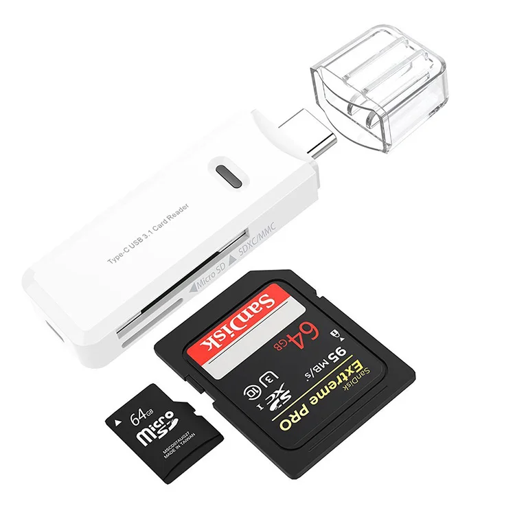 Устройство для чтения карт Forida USB C все в одном