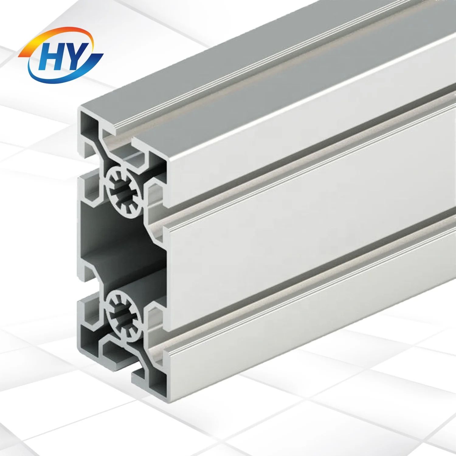 China Manufacturer Aluminum Extrusion 4080 T Slot Customized Aluminium T-Slot Profiles for Equipment Production Line