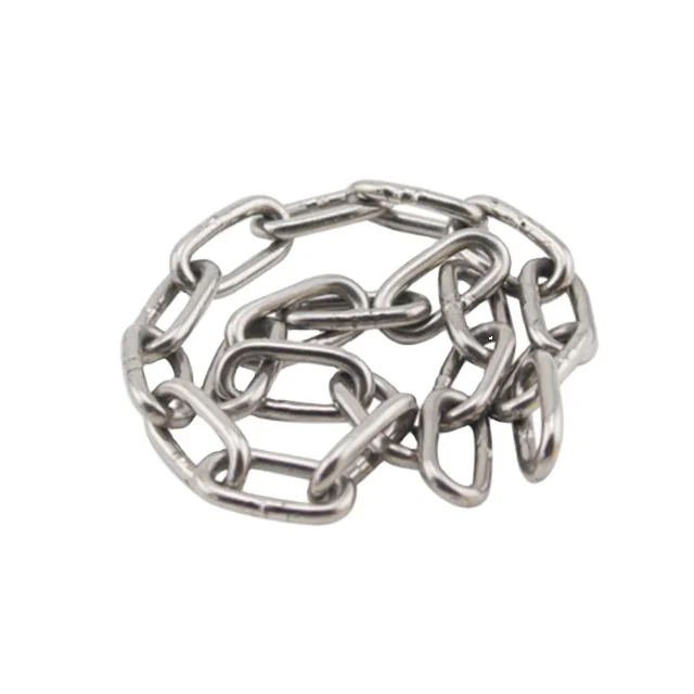 SS304/316 Stainless Steel Lifting Chain / 6mm 8mm 10mm 12mm Stainless Steel Ring lifting chain