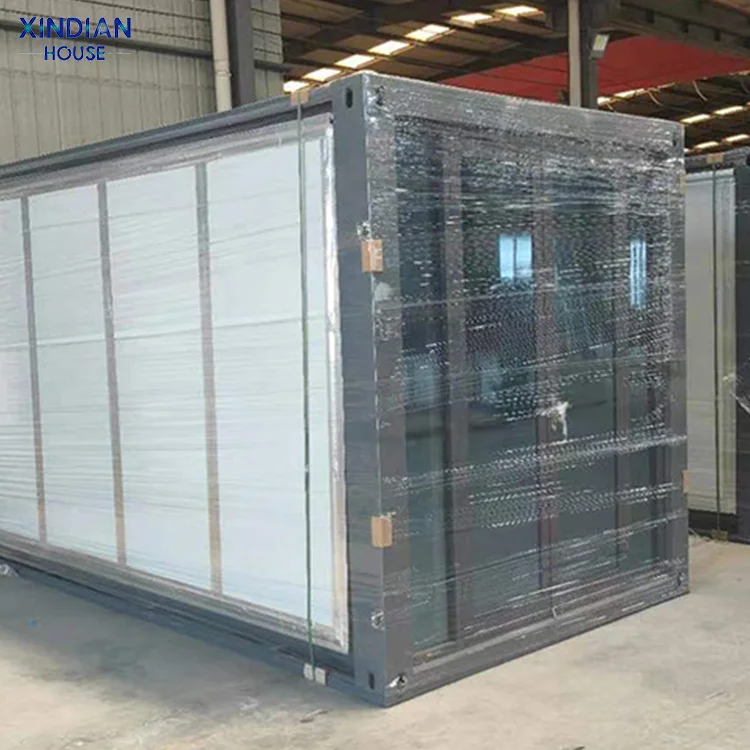 Frame Design Shipping Light Bangladesh Container Extendable Homes Prefab Metal Customized Office Mall Modern Small House 3 Years