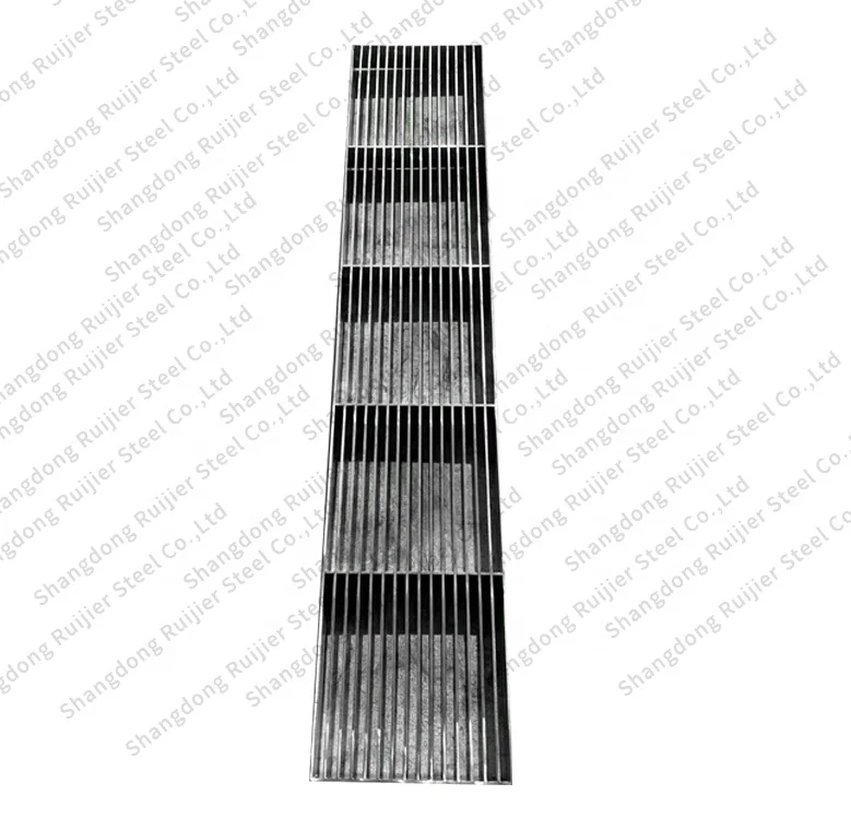 Walkway Platform Galvanized Steel Grating Drain Heavy Duty Grating Metal Floor Grates Grille Canada