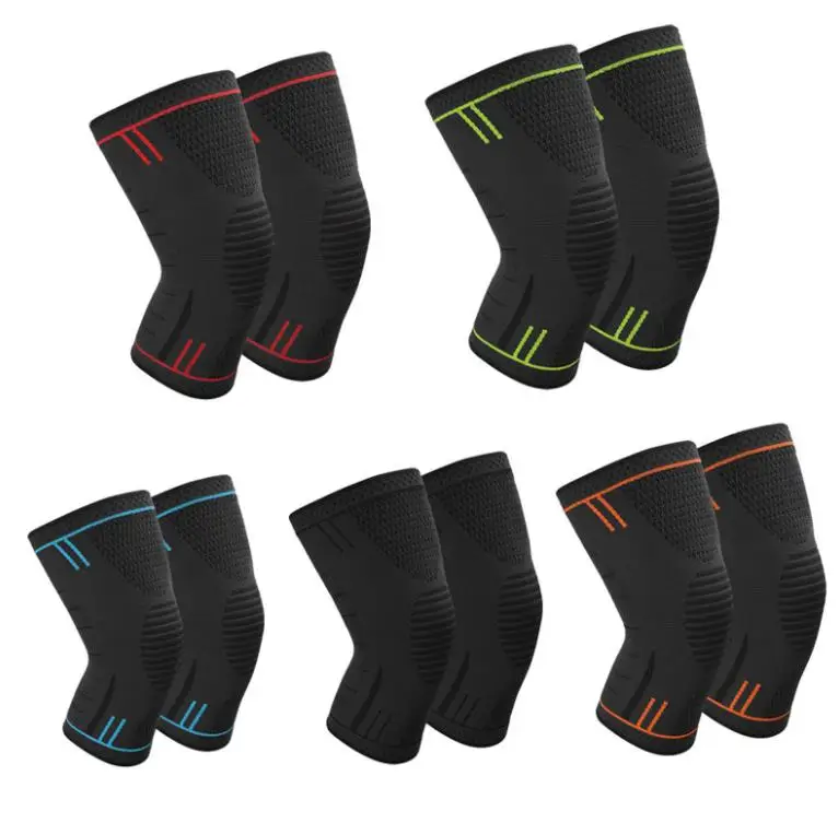 MCP-236 Cotton Knitting Knee Support Elastic Knee Pads Nylon Fiber Knee Brace