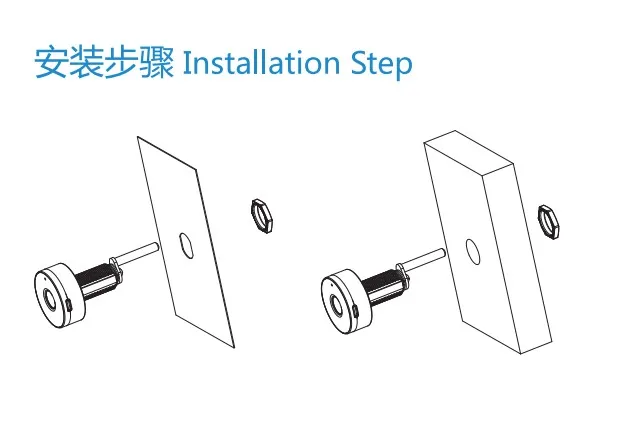 New Electronic Digital smart lock fingerprint charging cam lock