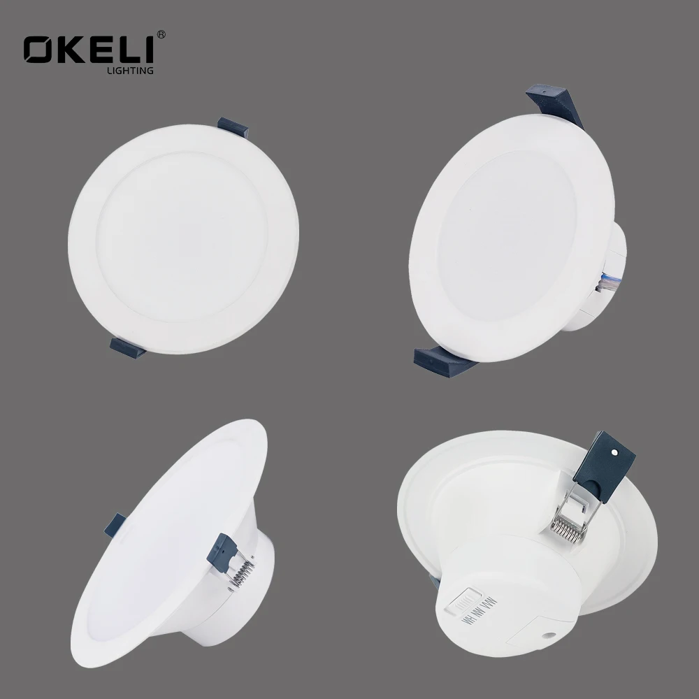 Anti-Glare 6W 8W 12W 18W 24W Indoor Round Dimmable Ceiling SMD Down Light Recessed