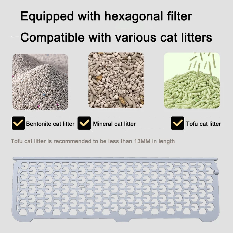 Wholesale Cat Auto clean Litter Box Smart Wifi Pet Electric Cat Litter Box full automatic Quick Self Cleaning Cat Litter Box