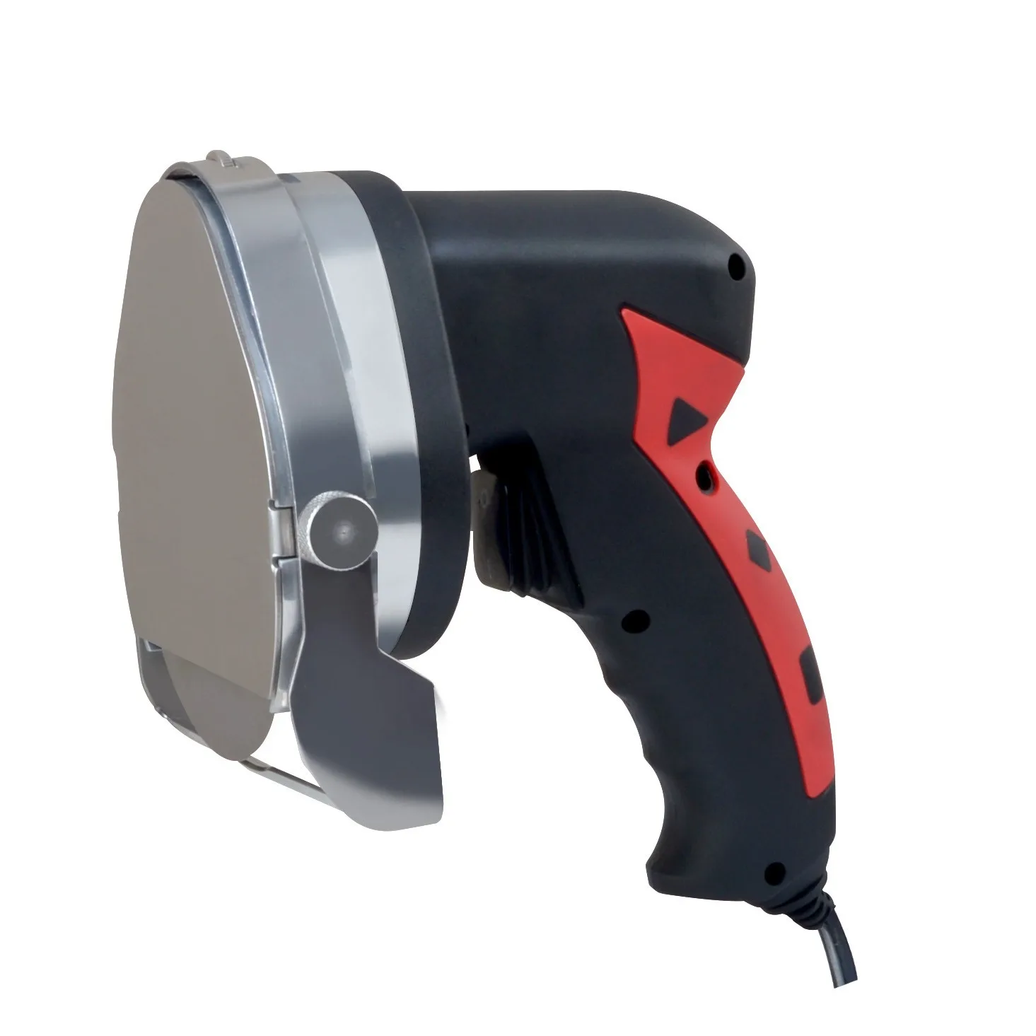 automatic electric tandir meat shish doner kebab serrated blade knife slicer cutting machine