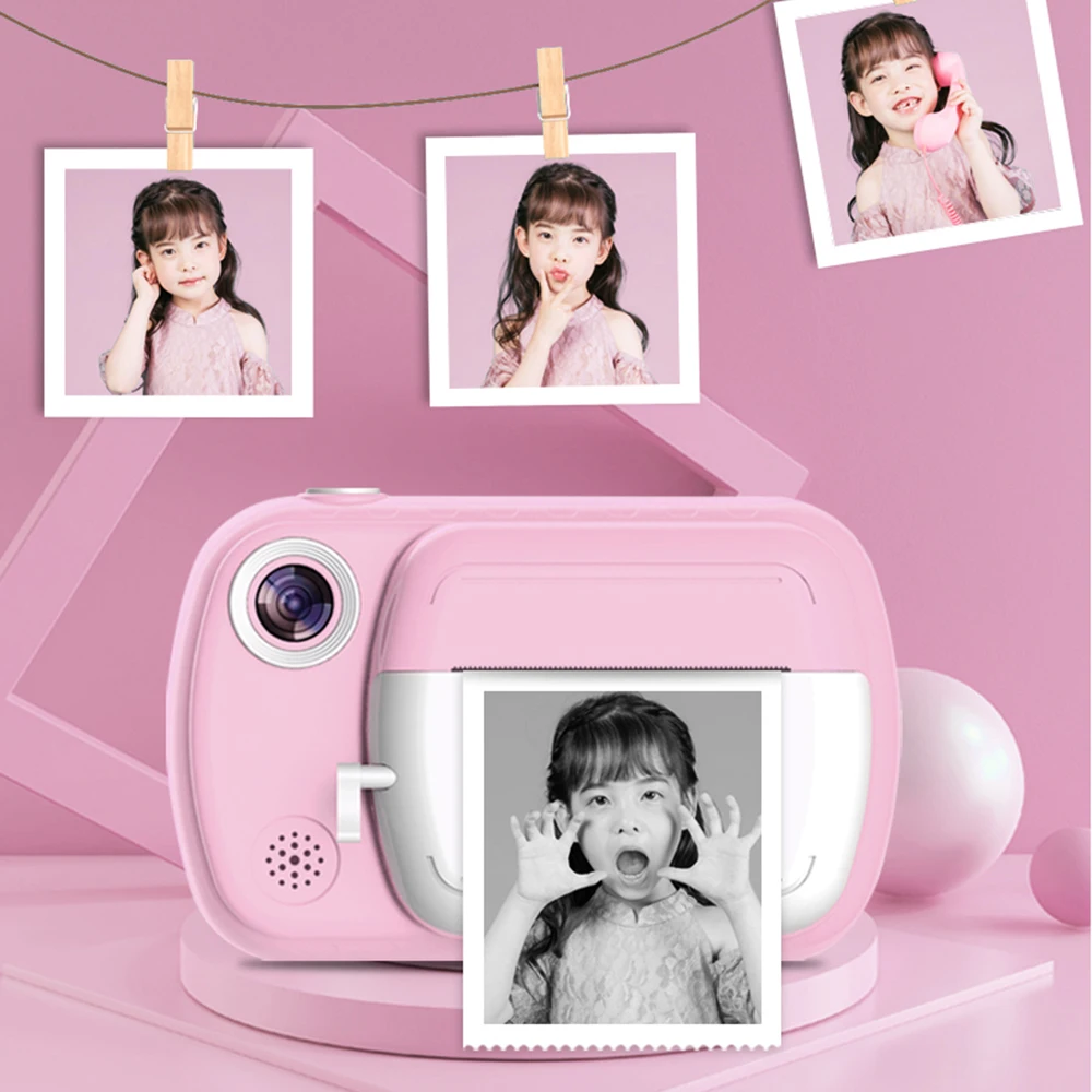 Kids Toy Digital Photo Video Full Hd 1080P Hd 4K Thermal Printing Kids Camera