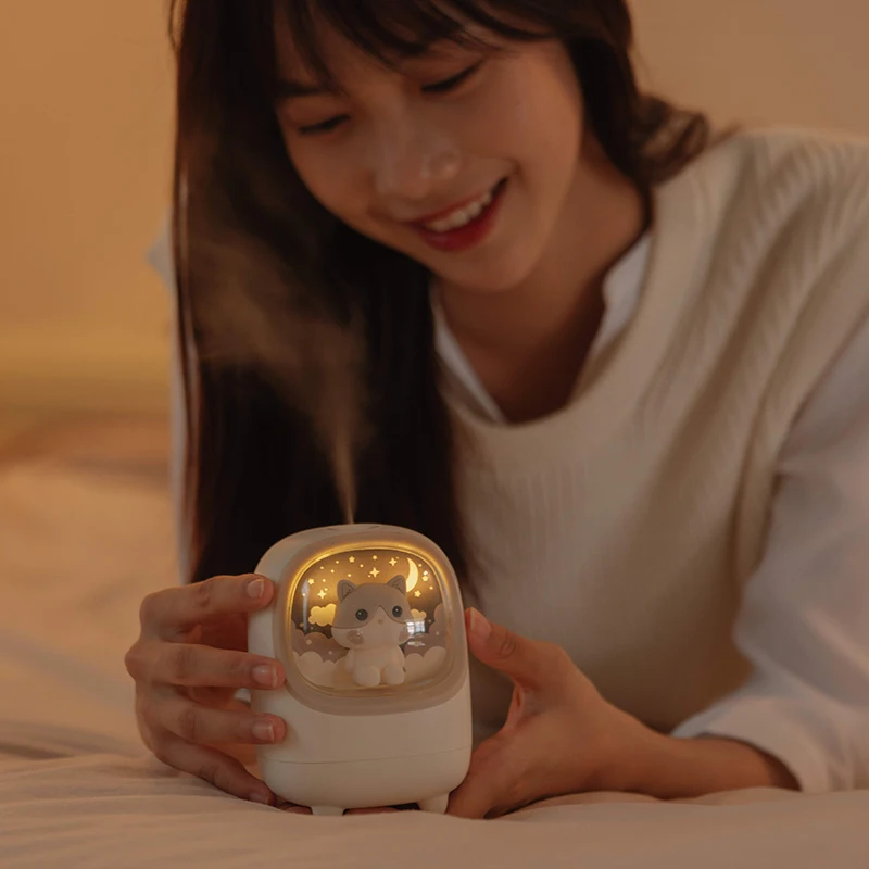 Portable rechargeable water bedroom mini humidifier usb