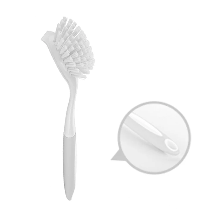 New Arrivals Handheld Kitchen Cleaning Brushes Multifunctional Stiff Plastic Bristles with Handle for Sink Scrubbing