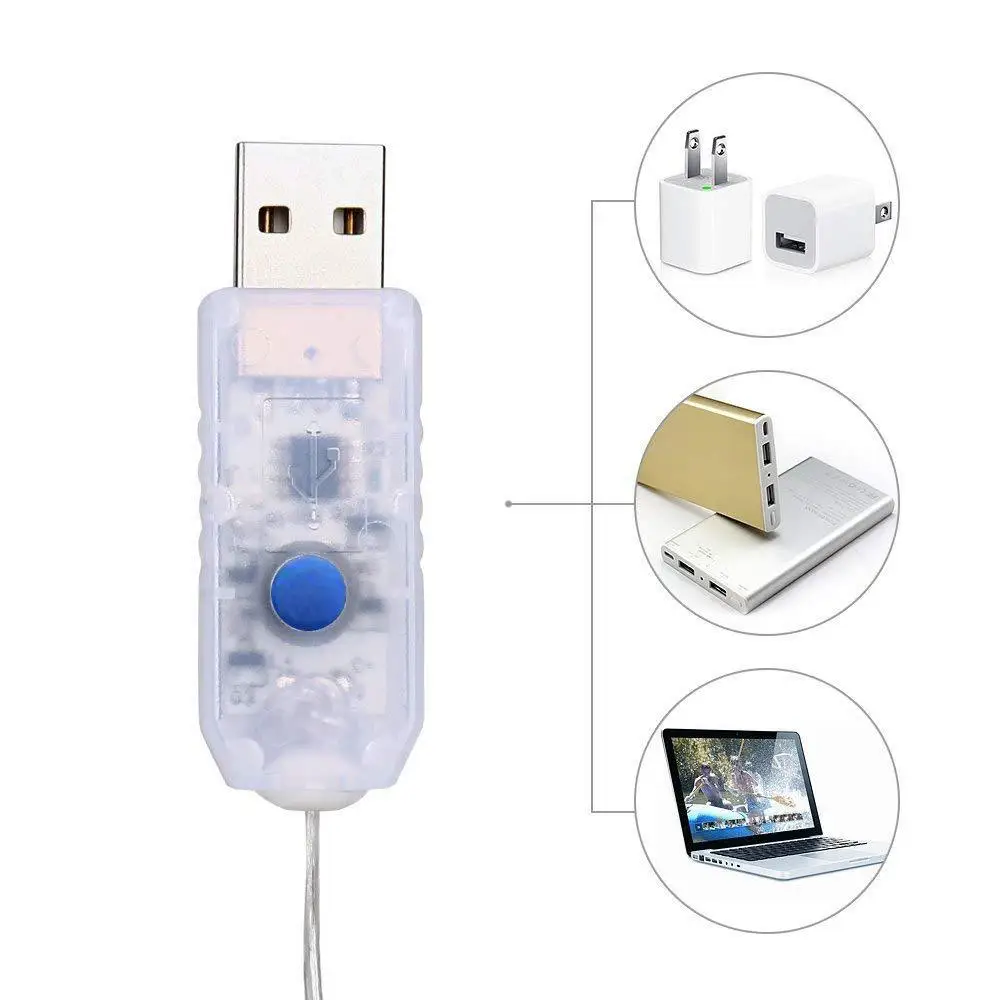 twinkly smart christmas tree lights controller 12m USB plug remote control led Christmas decoration