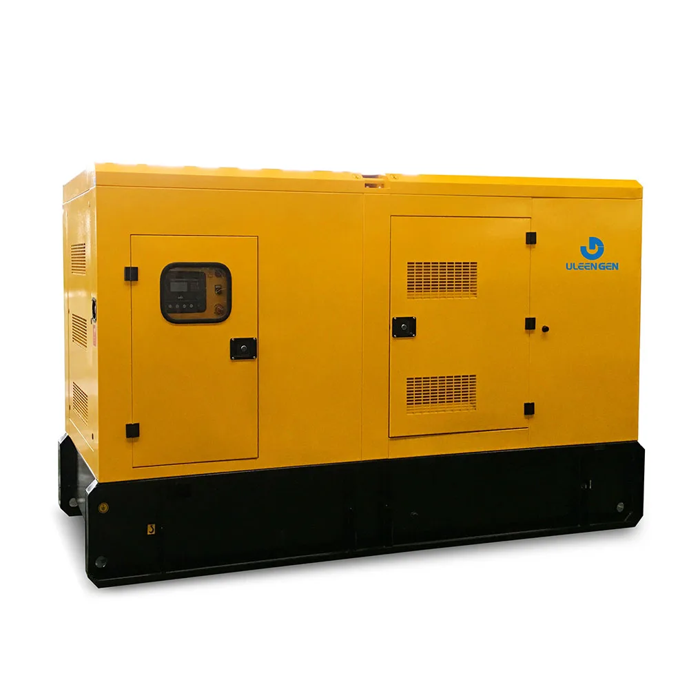 AC Three Phase 30KVA 24KW Diesel Generator UK Engine 60HZ Frequency 50HZ/60HZ Singer Silent Type Small Soundproof Home Use 20KW