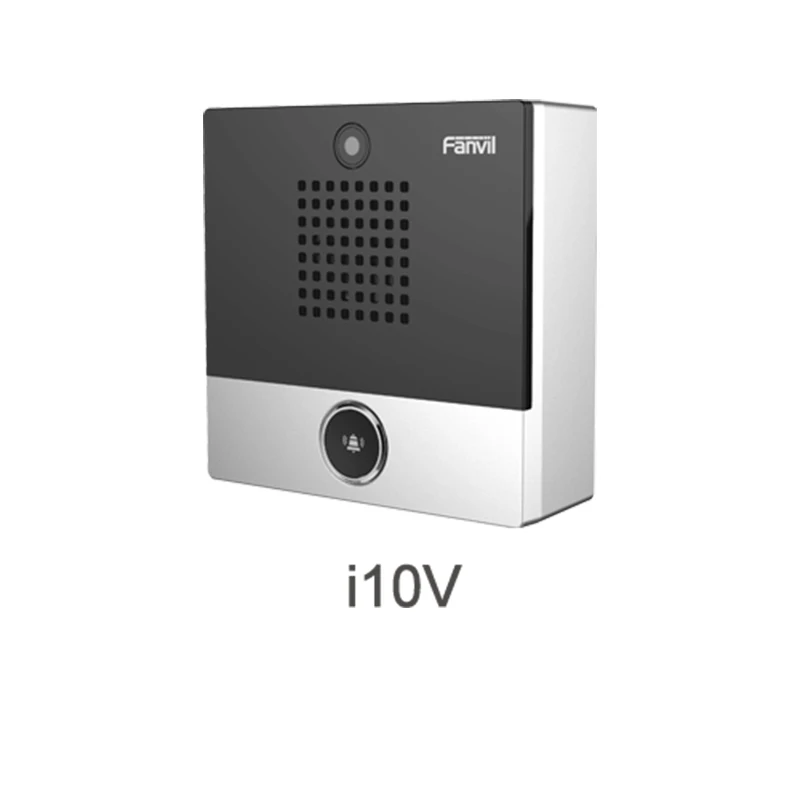 Мини-видеодомофон i10V 2 SIP-линии HD-видео и HD-аудио для помещений с водонепроницаемостью IP54