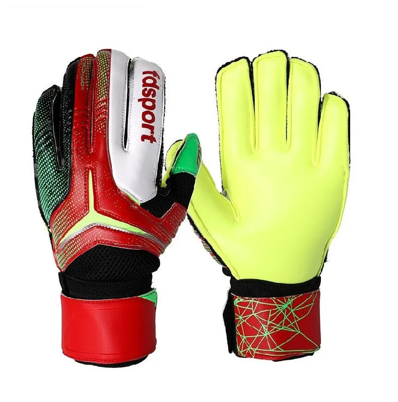 
Finger Protection Thickened Latex Soccer Goalie Gloves Goalkeeper custom football gloves 