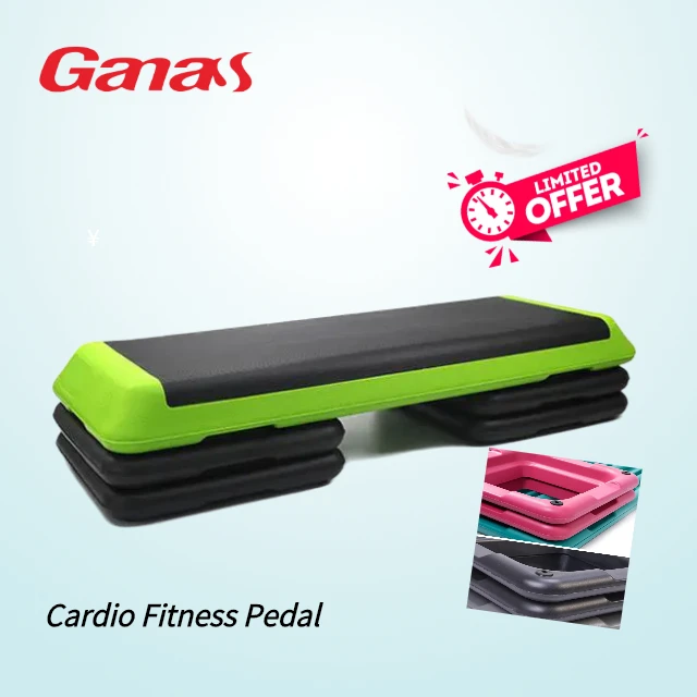 Ganas gym Equipment Training Sport Platform Adjustable Aerobic Step Aerobic Equipment