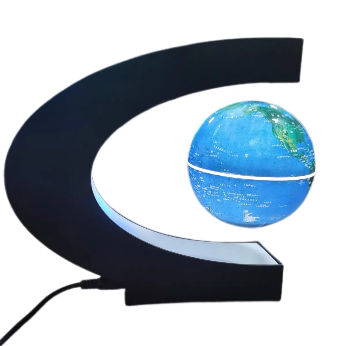 LED Party Floating Magnetic ABS Levitation Globe Lorld Map Electronic Antigravity Lamp Novelty Light Home Decoration Birthday L
