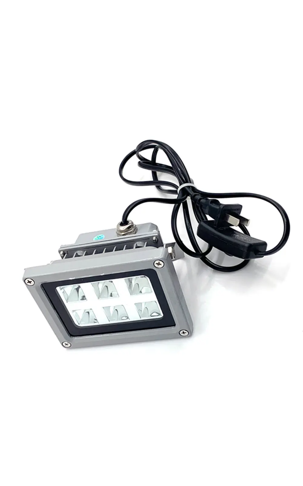 
3D Printer UV Resin Curing Light for SLA DLP 3D Printer 6W Spotlight Silver 