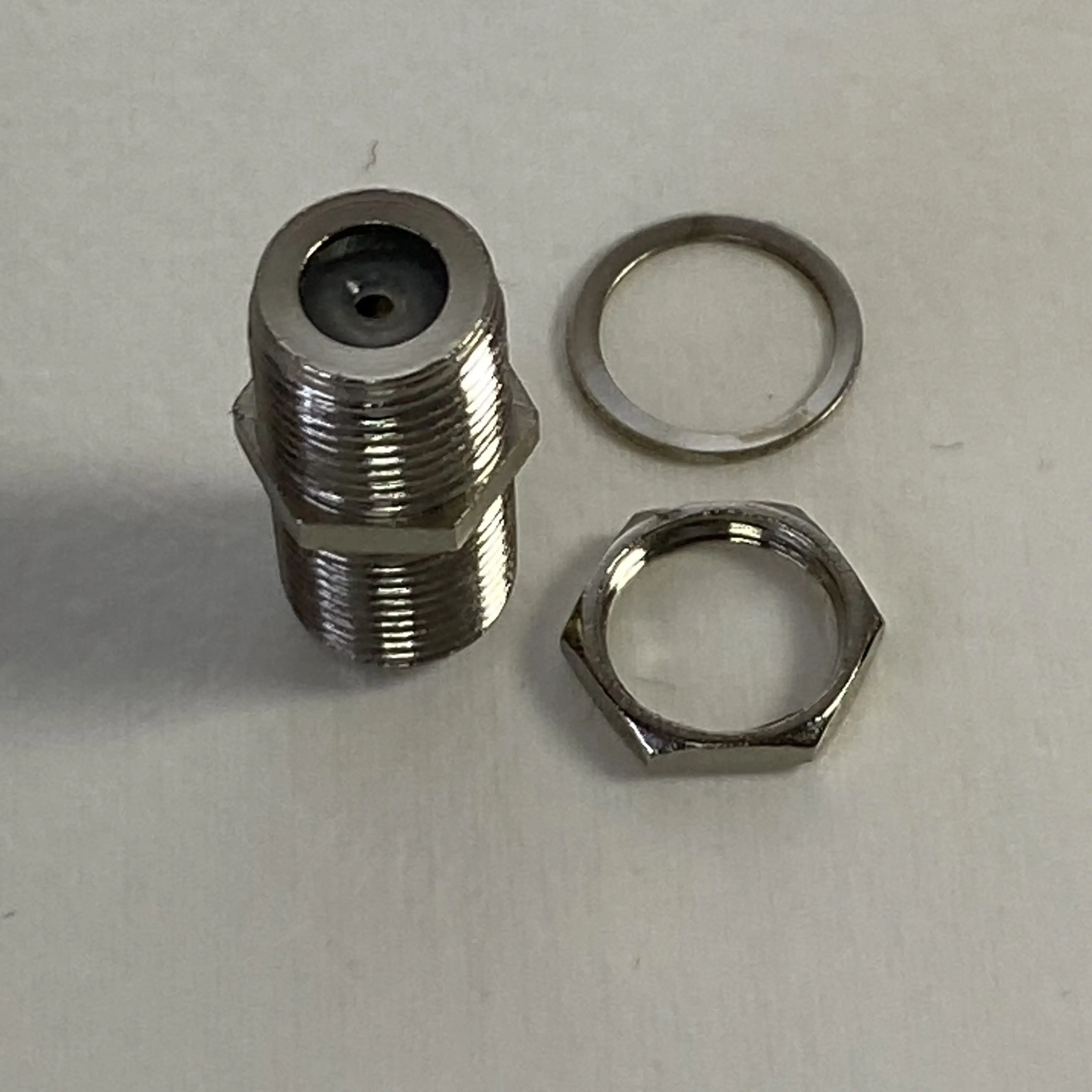 Cctv Camera Coupler Crimp Connector Bnc Male Bnc Connector To Coax Connector Cable Accessories