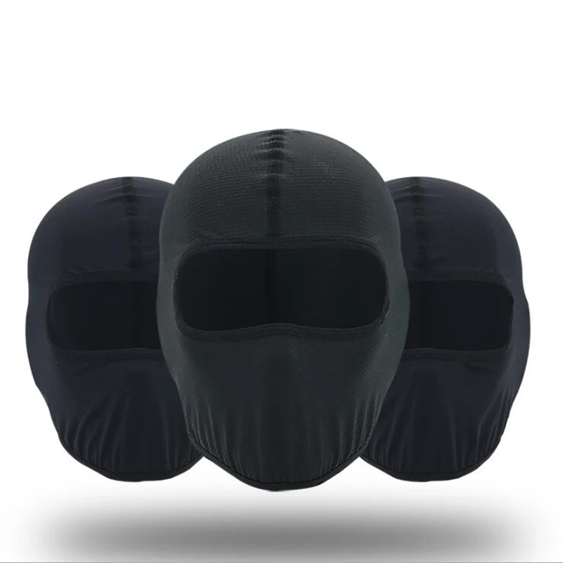 Knitted Full Face Cover Ski Running Motorcycle Mask Windproof Sun Protection Helmet Outdoor Sports Balaclava