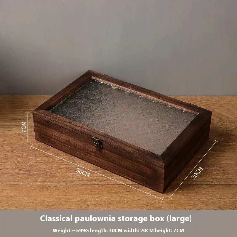 Customizable Eco Friendly Nordic Style Desktop Sundries Storage Box Creative Storage Box Wooden Storage Box