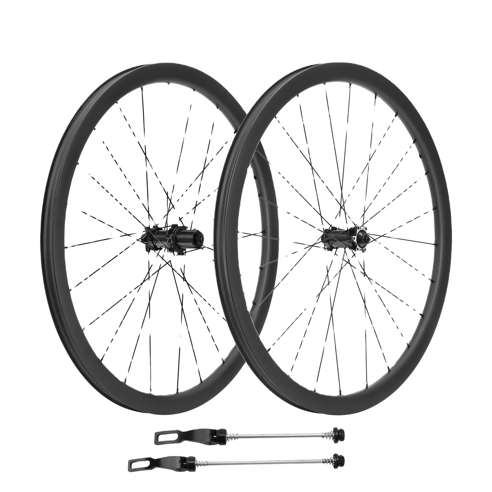 New Arrival 2024 Bicycle Carbon Rims Road Mountain bicycle Accessories Carbon Wheelsets With Top Quality Bicycle Parts Cycling