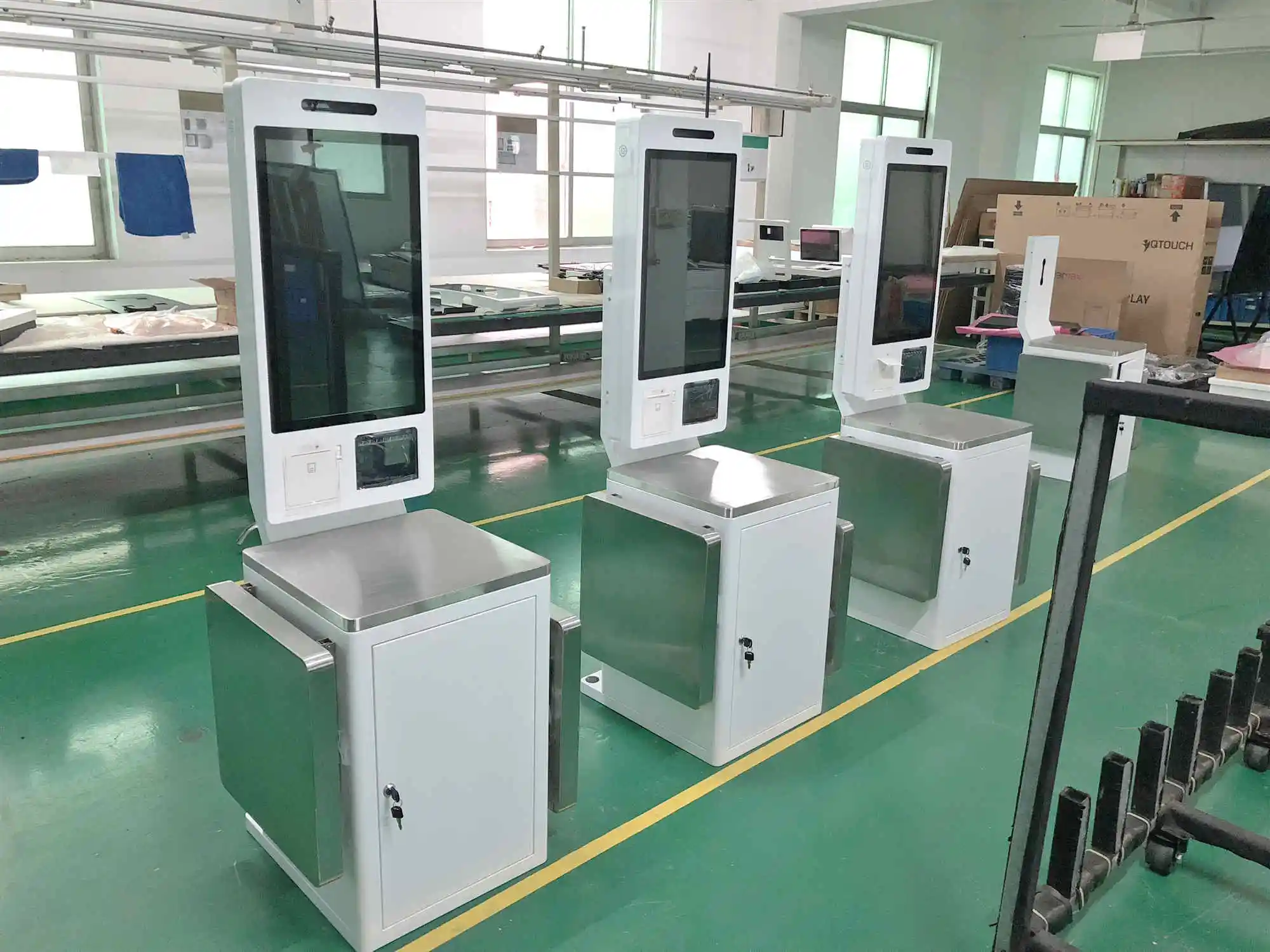 3 года гарантии умный сенсорный экран оплата библиотека супермаркет rfid кардридер автооформление заказа киоск для продажи в