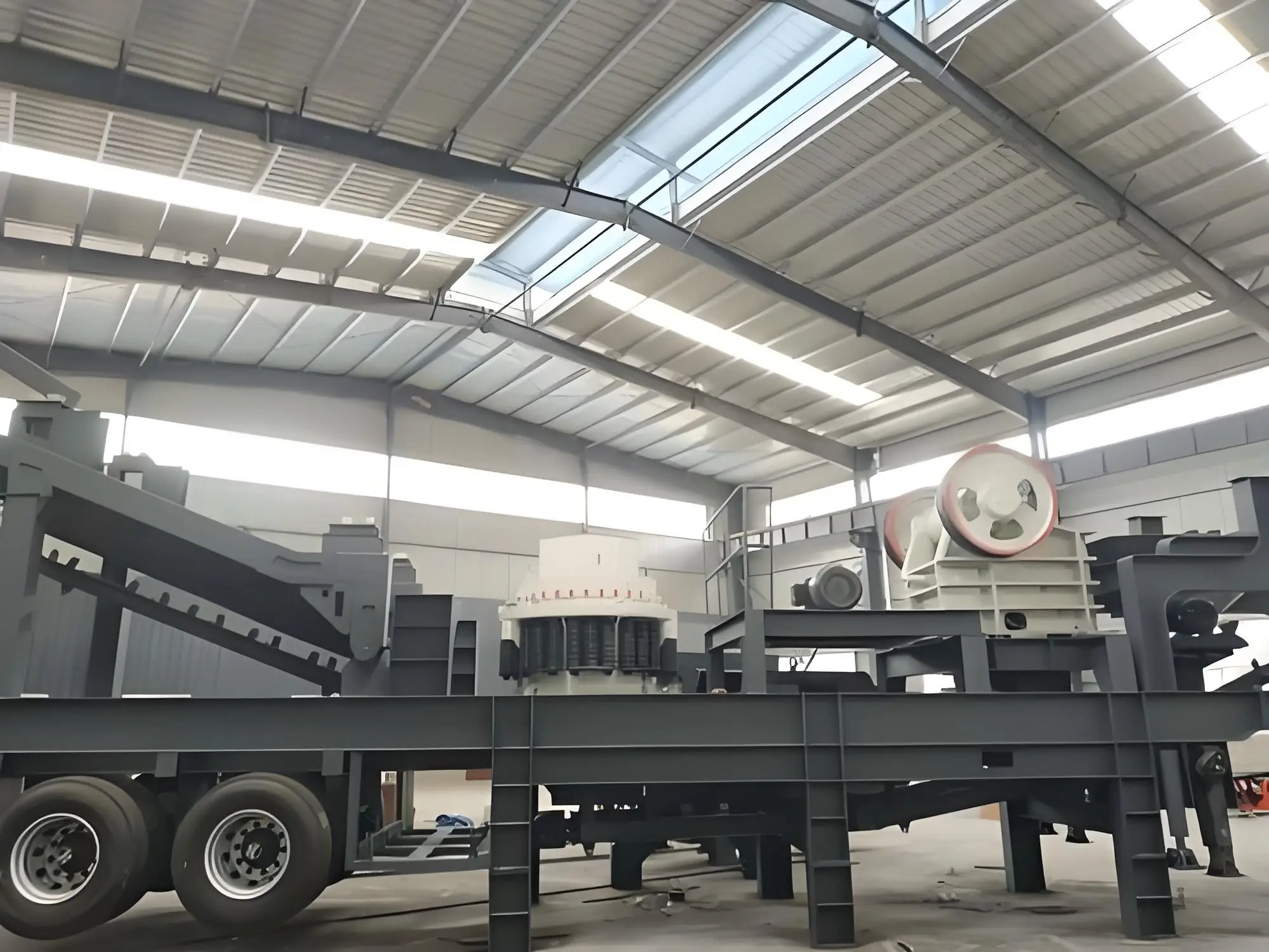 Factory Direct Sale High Efficiency Spring Cone Crusher Quartz Granite Basalt Mobile Cone Crushing Plant Crushing Plant Price