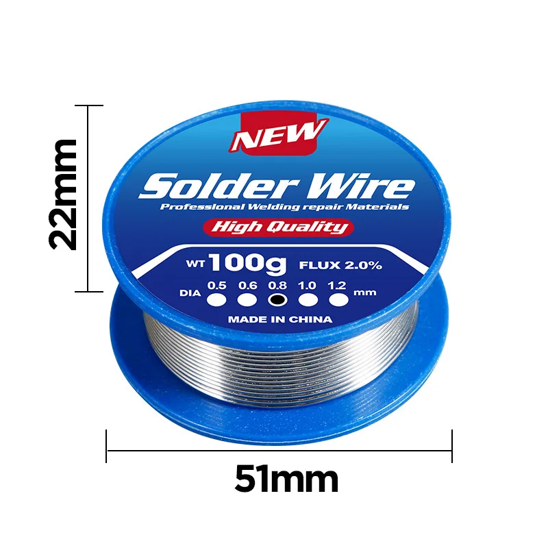 High Quality 1mm Tin Solder Wire 30/70 with Flux Electronics Welding Customizable