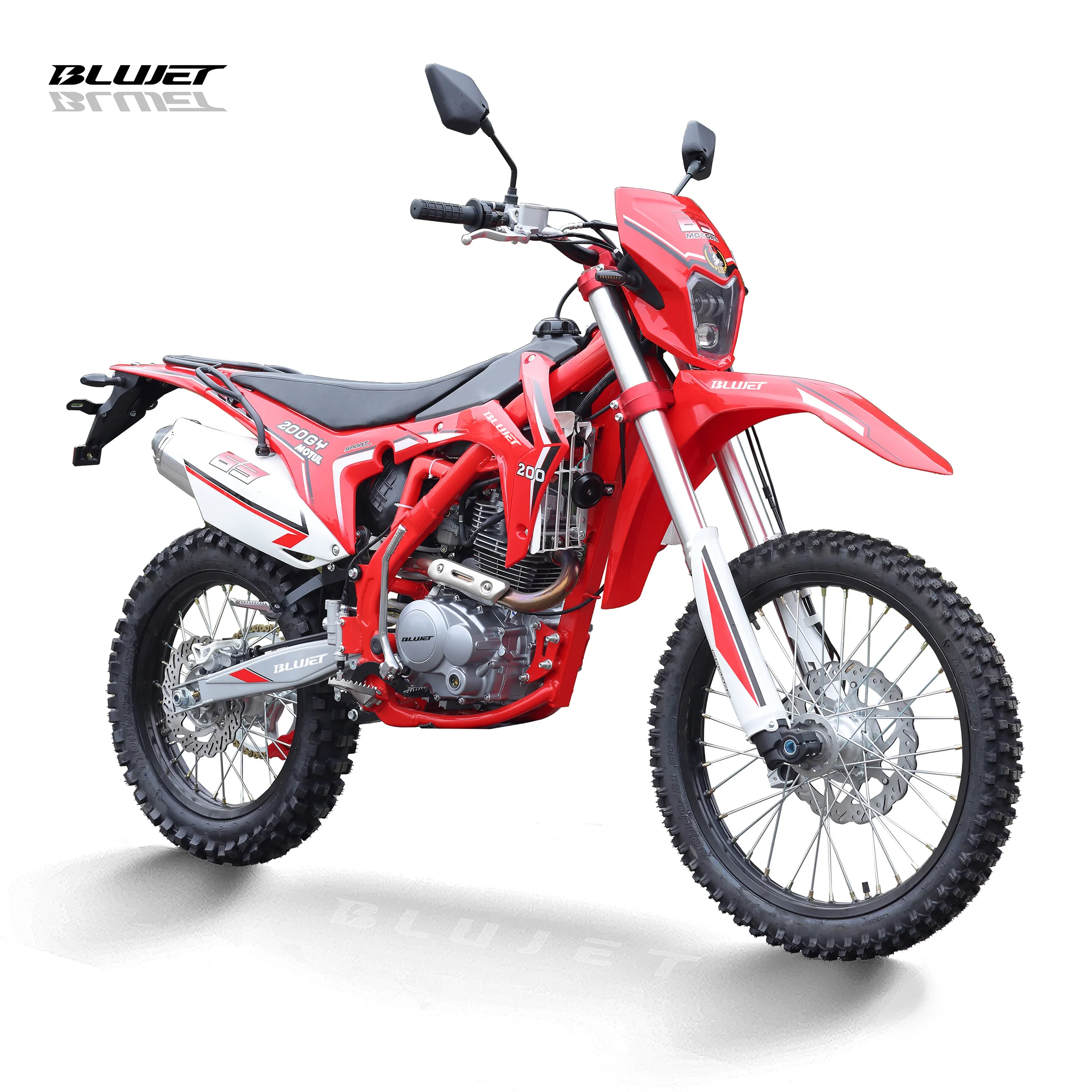 CRF 200CC 2022 offroad motorcycle cross tire digital meter LED headlight cross road  hot sell in peru Bolivia Ecuador Madagascar