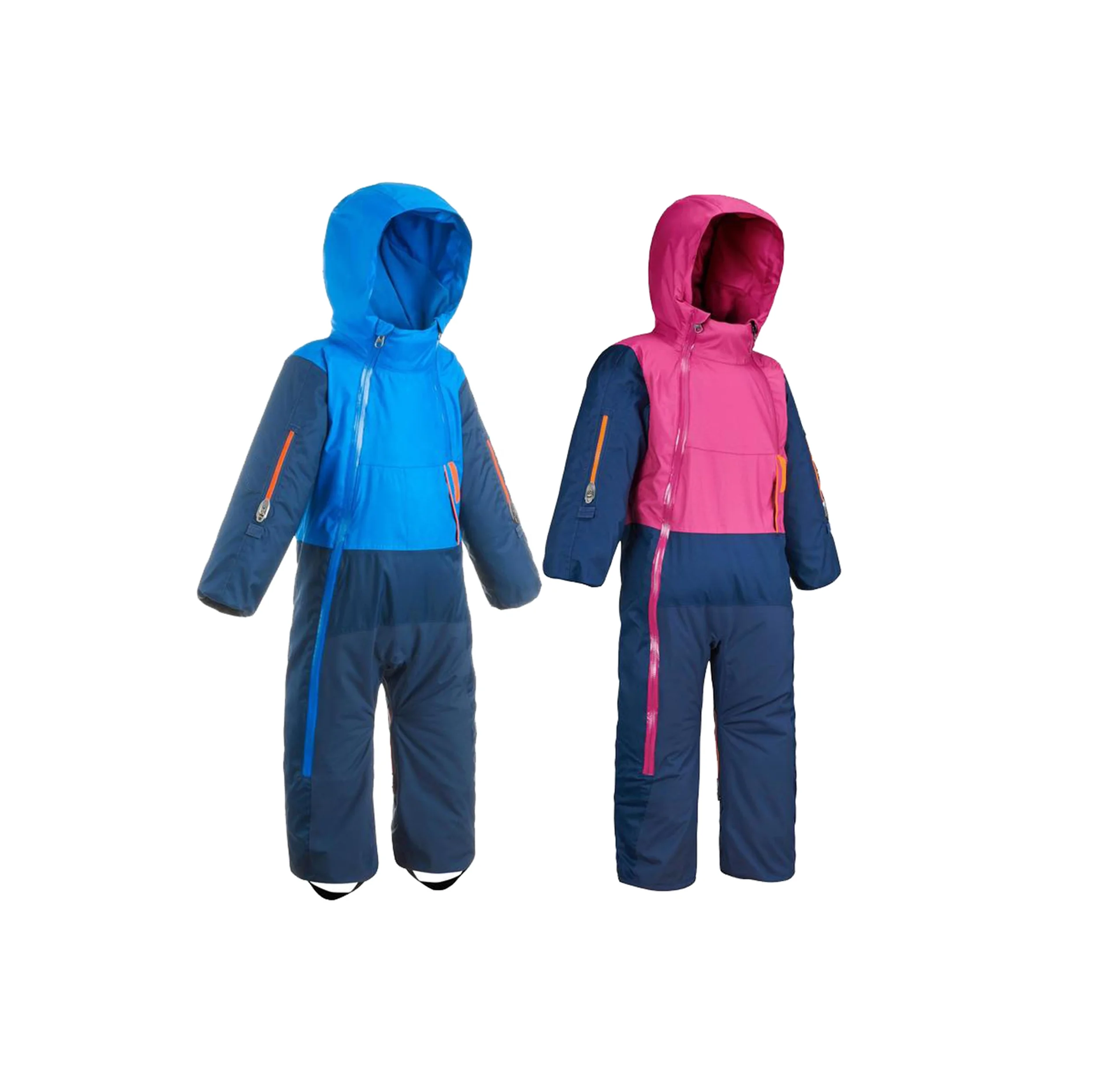 wholesale custom outdoor kids jumpsuit waterproof windproof overall for children baby ski romper costume