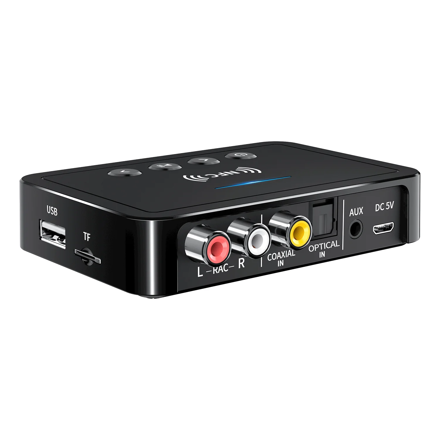  BK-M6 NFC Wireless BT Receiver 5.0 Transmitter FM Three-in-One Audio Adapter Computer