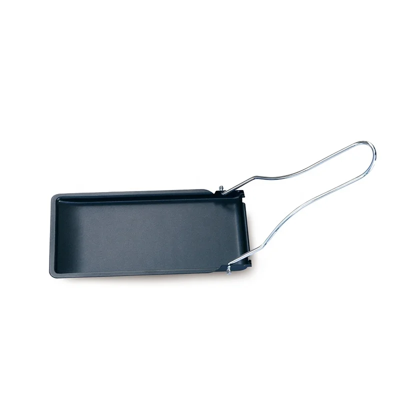 
High Quality Cheese pan BBQ grill Pan with folding handle 