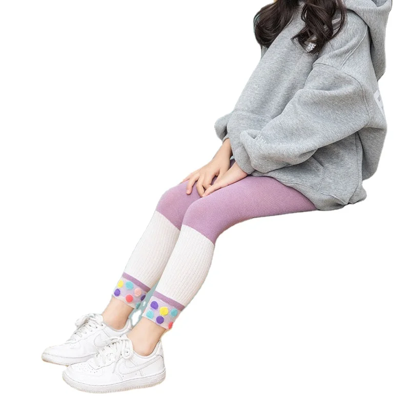 Colorful soft cotton comfortable children socks and child dance tights