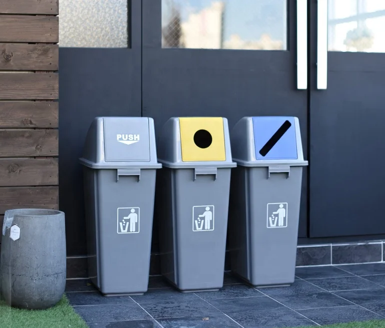 60Litre Plastic Fashion Malaysia Trash Bin Recycling For Bottle