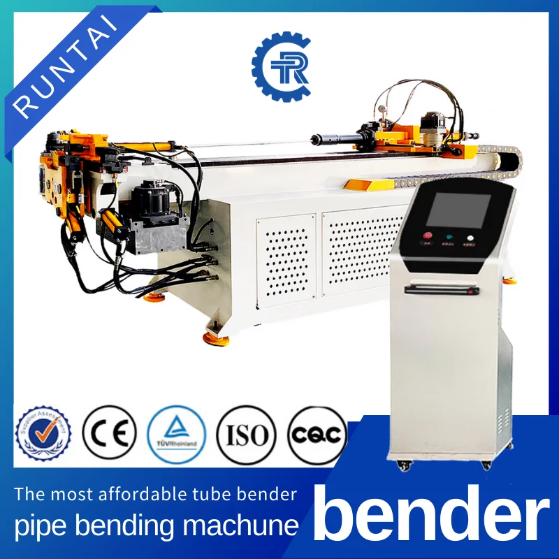 Гидравлический трубогибочный станок из нержавеющей стали с ЧПУ, медный алюминиевый профиль, трубогибочный станок для труб и труб