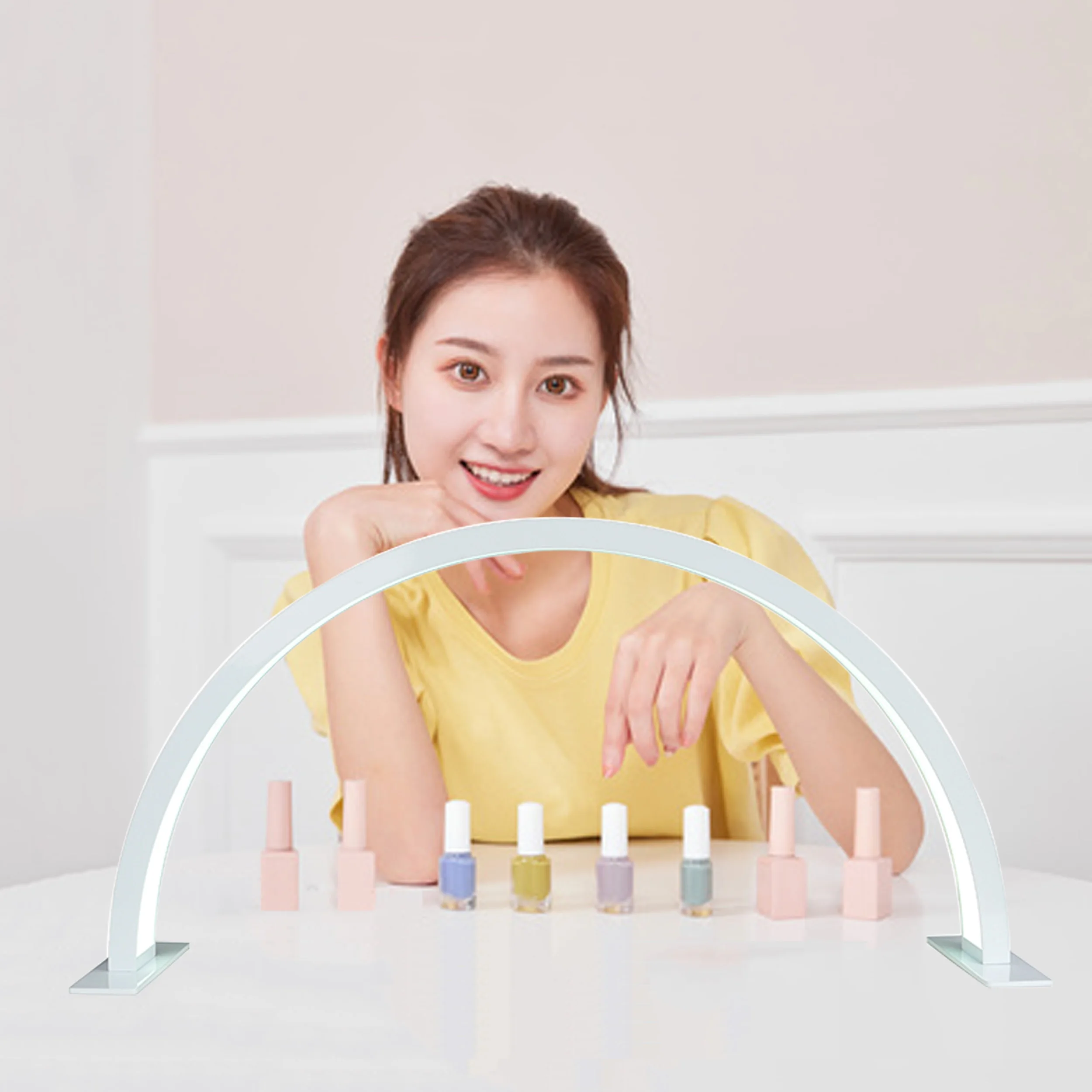 Профессиональный салонный маникюрный светильник для ногтей Регулируемая Настольная лампа для ногтей Светодиодная настольная лампа для ногтей