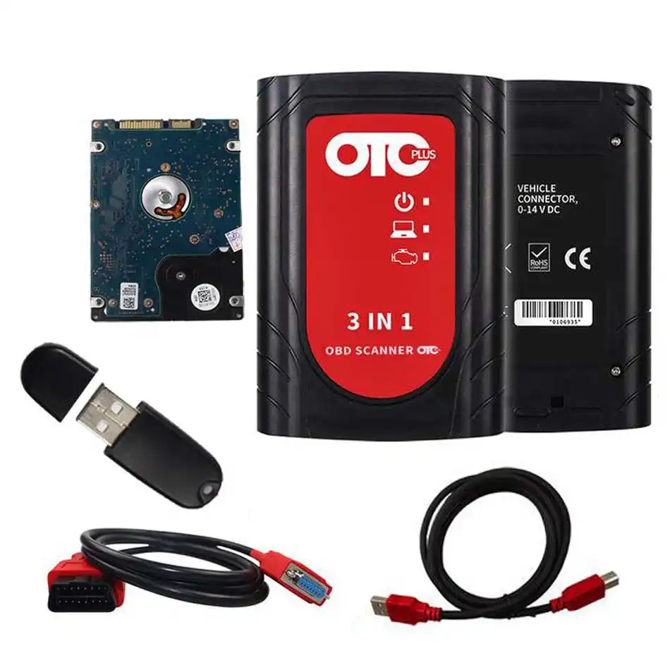 OTC Plus 3 в 1 GTS TIS3 сканер forToyota IT3 V17.00.020