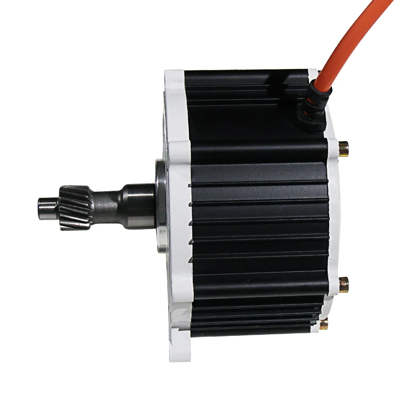 Supplier Ev Pmsm 72V Dc Motor Rear Axle Tricycle Differential 48 Volt Bldc Motor