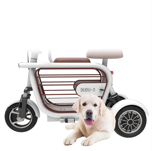 Трехколесный электрический трехколесный велосипед DUDU для взрослых, новый стиль, модный электрический велосипед