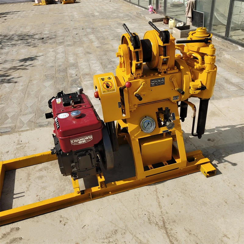 Chinese manufacturer 70 m water well drilling rig Geological drilling rig Portable well drilling machine