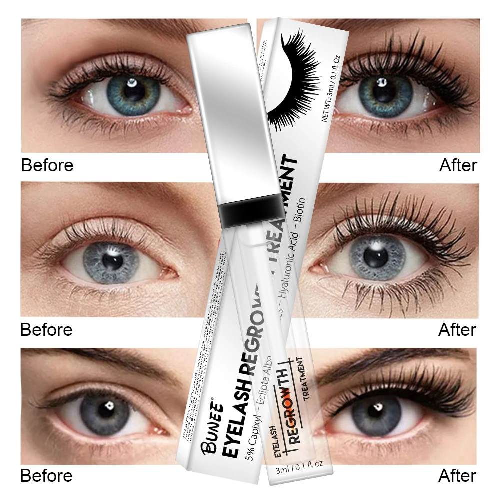 Wholesale Natural Organic Keratin Vegan Castor Oil Lash Booster Eyelash Growth Treatments Eye Lash Enhancing Serum