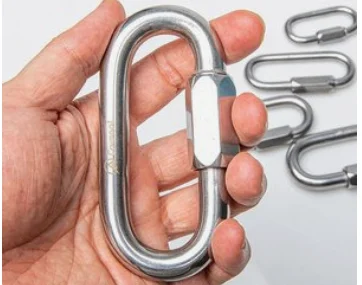 
stainless steel 304 polished round quick link 