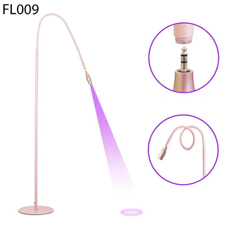 New Product 5W 10W UV Curing Lamp Kits For Lash Extensions Custom Logo Black White UV Lash Glue Lamp Light