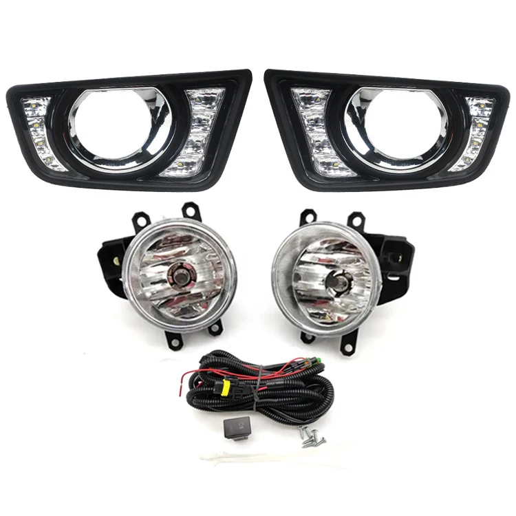 fog lights driving lamp LED drl Daytime Running Light for toyota hilux vigo revo 2015 2016