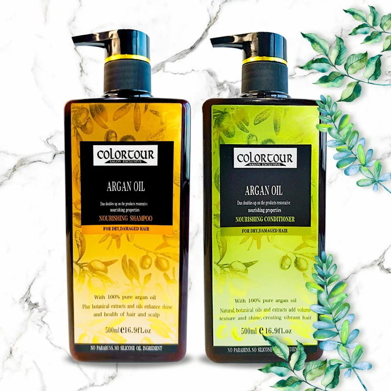 Factory price shampoo and care in one natural plant shampoo customize LOGO free sample shampoo and conditioner