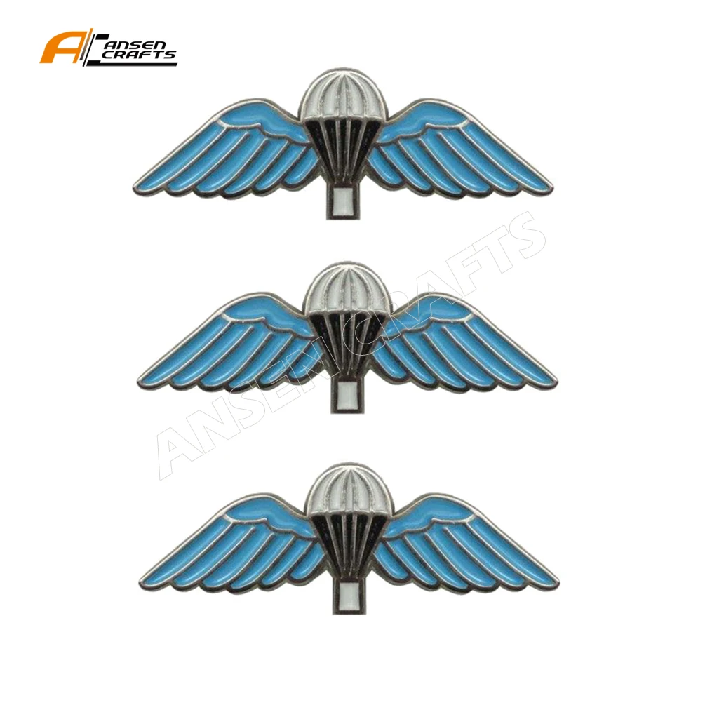 Manufacture Award British Army Airborne Forces Parachute Wings Military Pin Badge