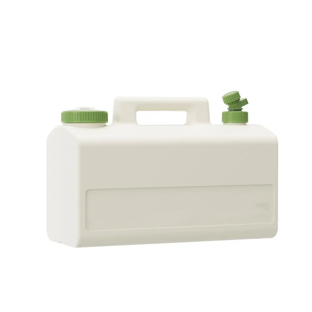 Outdoor camping portable car water storage tank with faucet food grade rectangular large capacity bucket