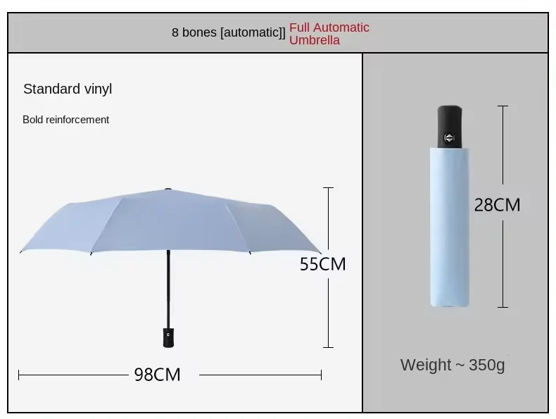 LS  Wholesale Promotional 3 Folding Uv Automatic Umbrella For Rain Windproof Sun Parasol Umbrella Custom Umbrella With Logo